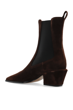 Paris Texas Botines de ante con tacón "Bettina"