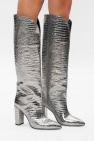 Paris Texas SILVER Heeled boots