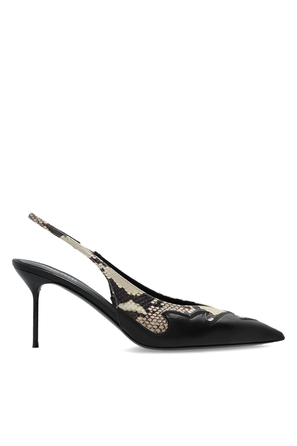 ‘Lidia Queen Of Hearts’ heeled shoes od Paris Texas