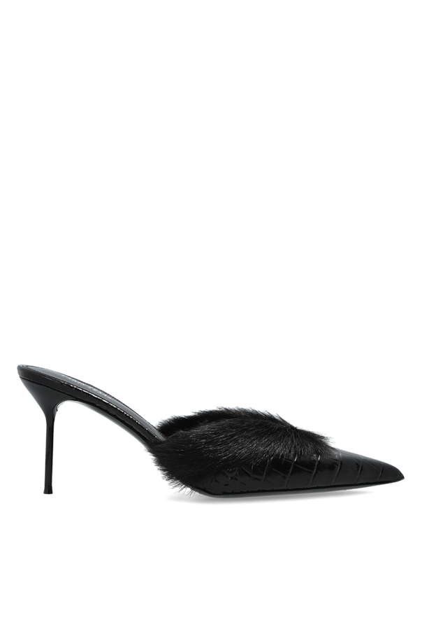 ‘Lidia’ heeled mules od Paris Texas