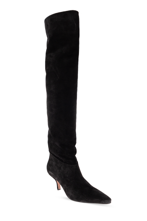 Paris Texas ‘Rose’ over-the-knee heeled boots