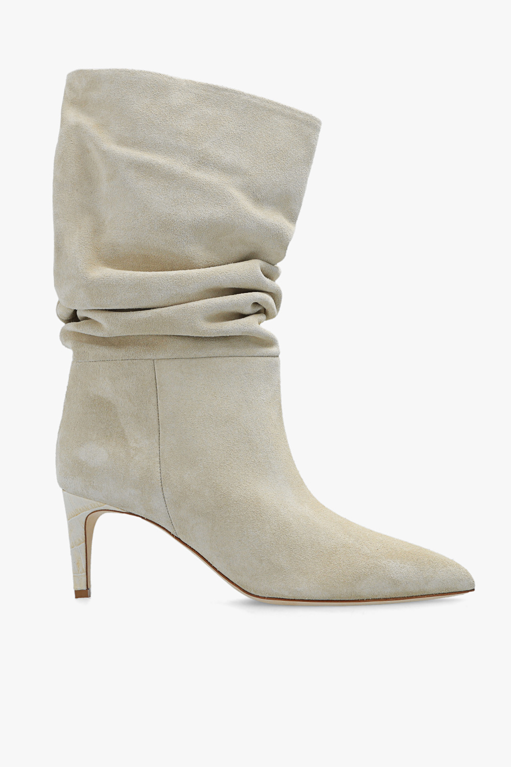 Paris Texas Suede heeled ankle boots