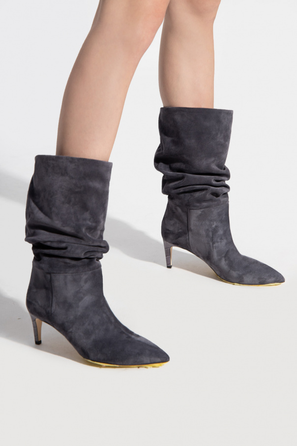 Paris Texas 'Slouchy' heeled ankle boots
