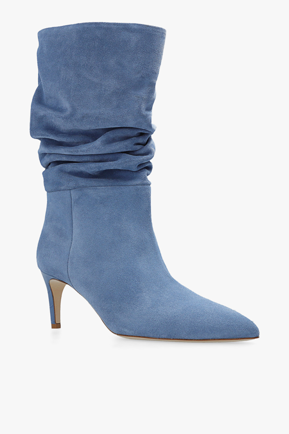 Paris Texas Suede heeled ankle boots