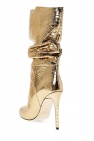 Paris Texas GOLD Leather ankle boots