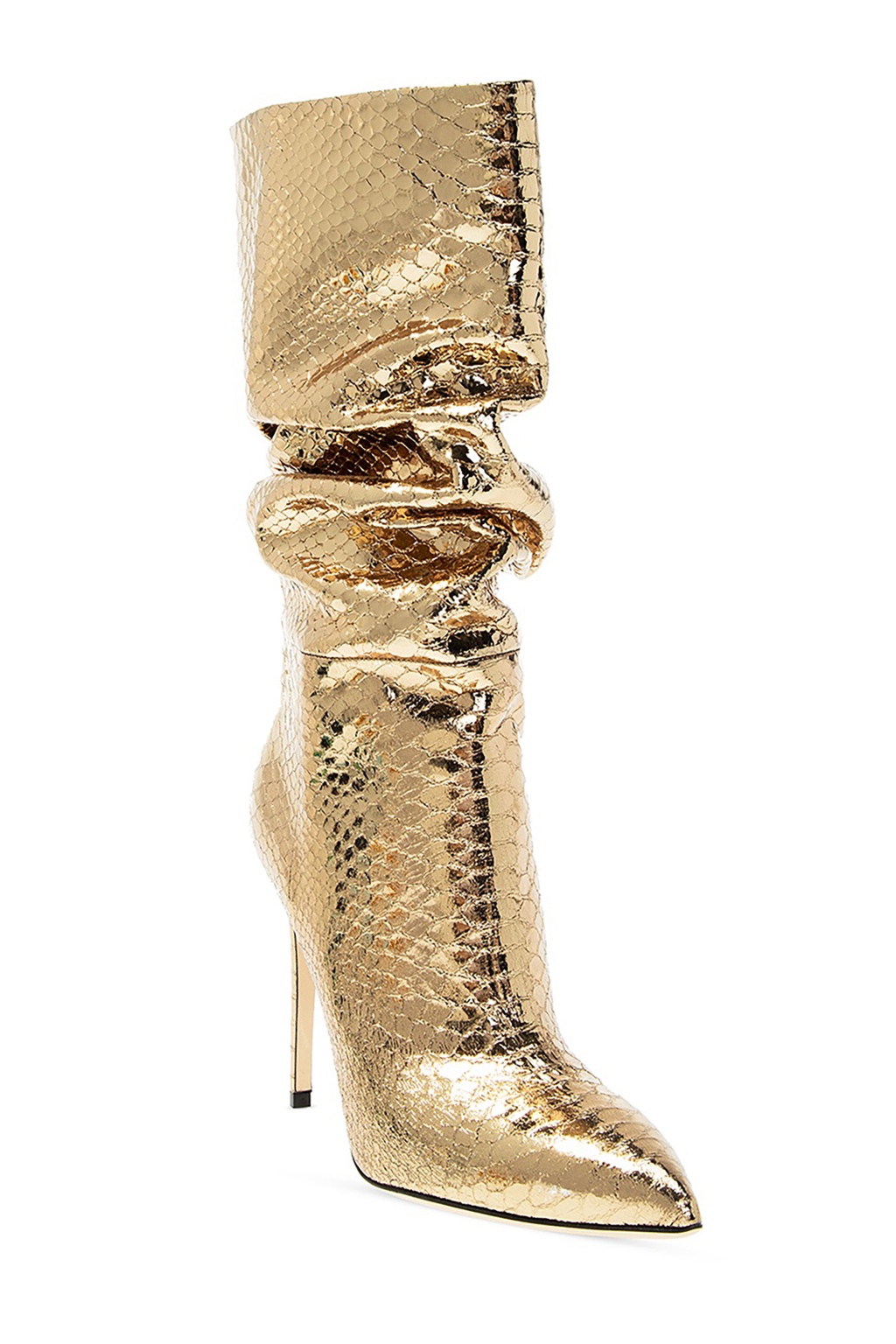 gold paris texas boots