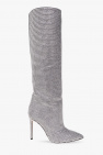 Paris Texas SILVER ‘Holly’ heeled boots