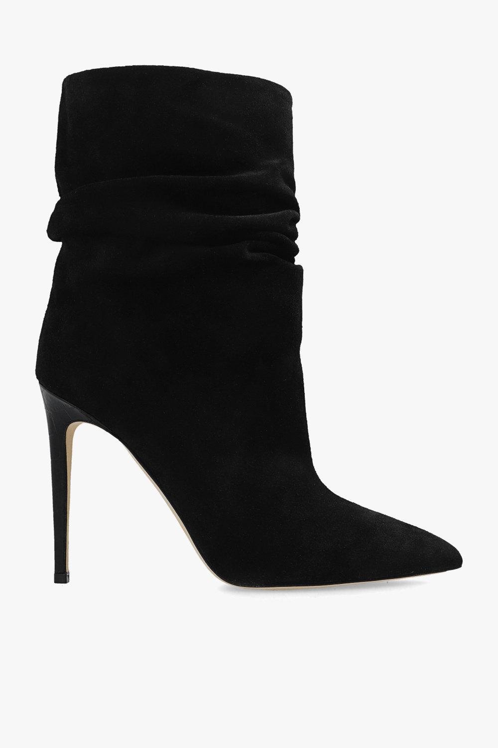 Paris Texas Suede heeled ankle boots