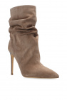 Paris Texas Suede heeled ankle boots