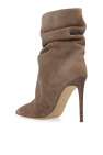 Paris Texas Suede heeled ankle boots