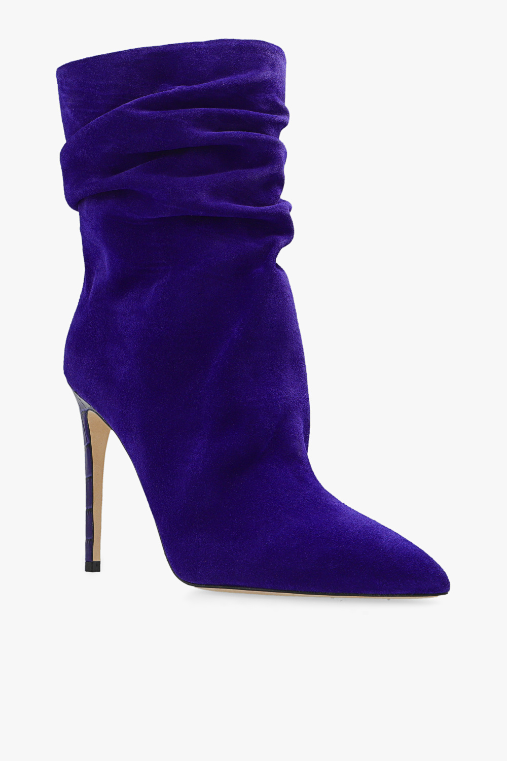 Paris Texas Suede heeled ankle boots