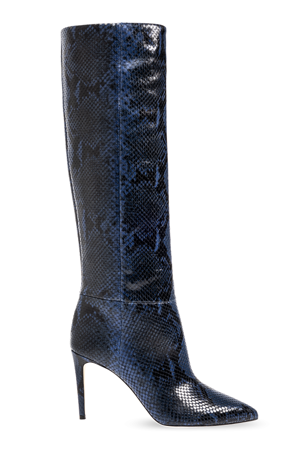 Heeled boots with animal motif od Paris Texas