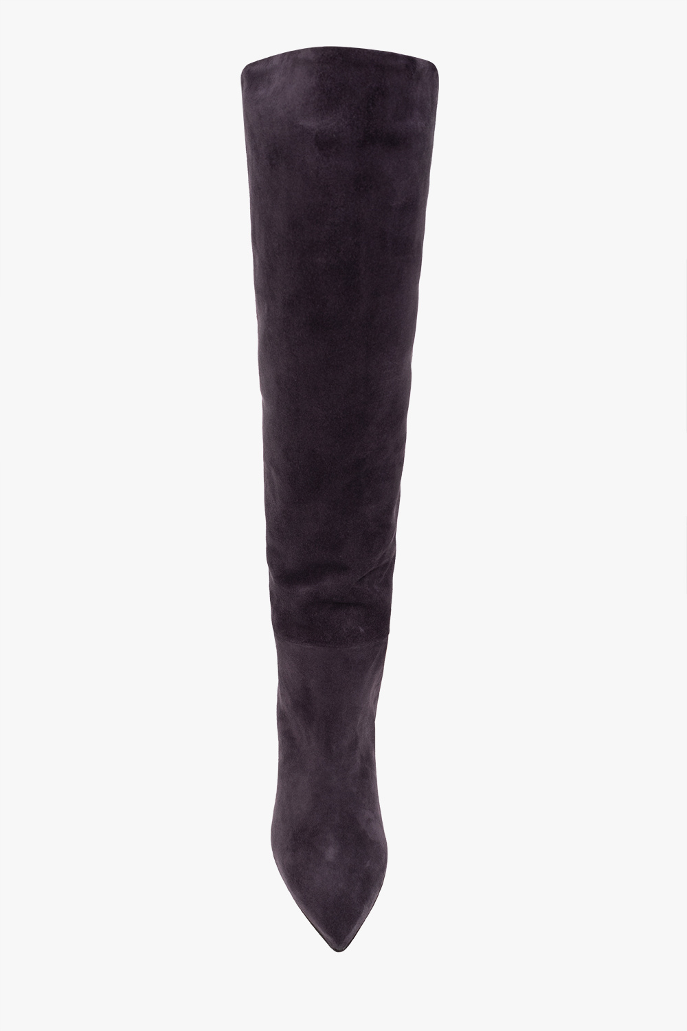 Paris Texas Suede heeled knee-high boots