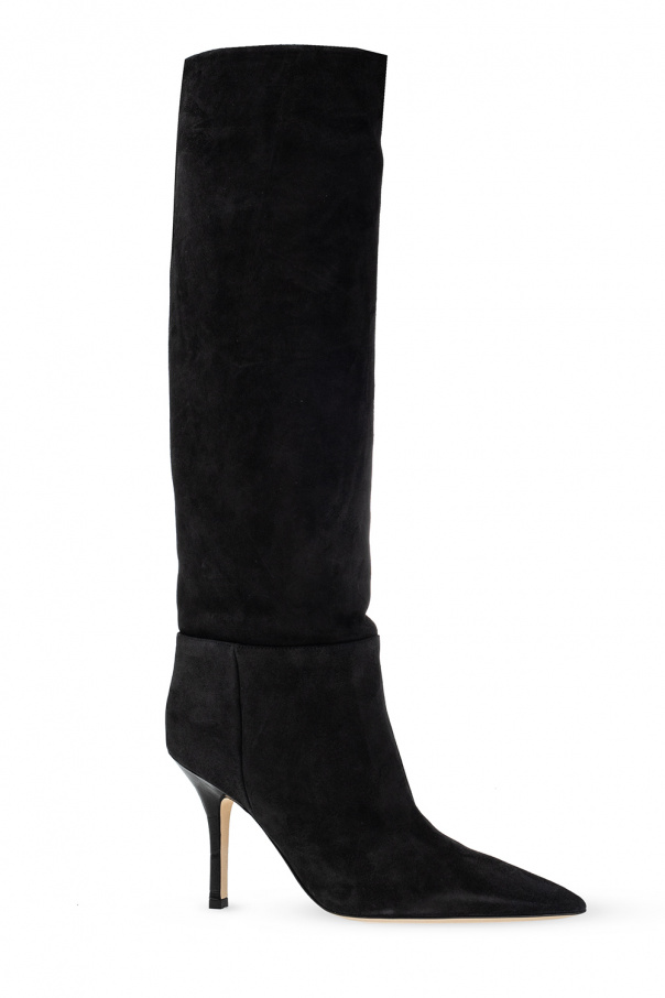 Paris Texas ‘Mama’ heeled knee-high boots