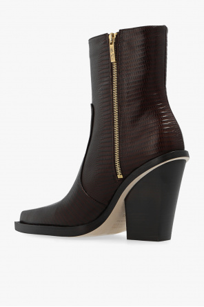 Paris Texas ‘Rodeo’ leather heeled ankle boots