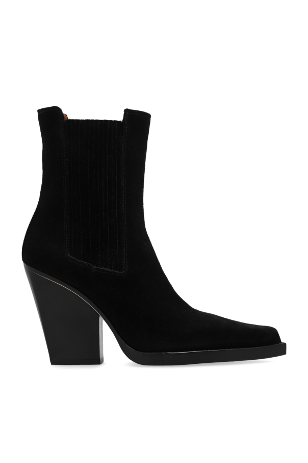 ‘Dallas’ heeled ankle grigio Boots od Paris Texas