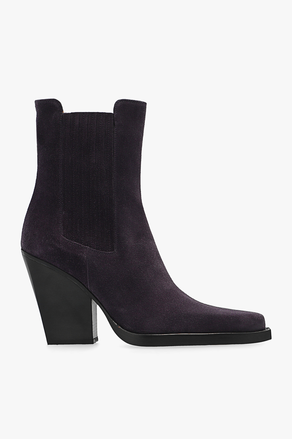 Paris Texas ‘Dallas’ suede heeled ankle boots