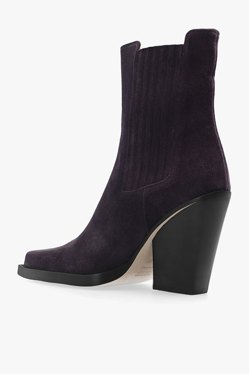 Paris Texas ‘Dallas’ suede heeled ankle boots