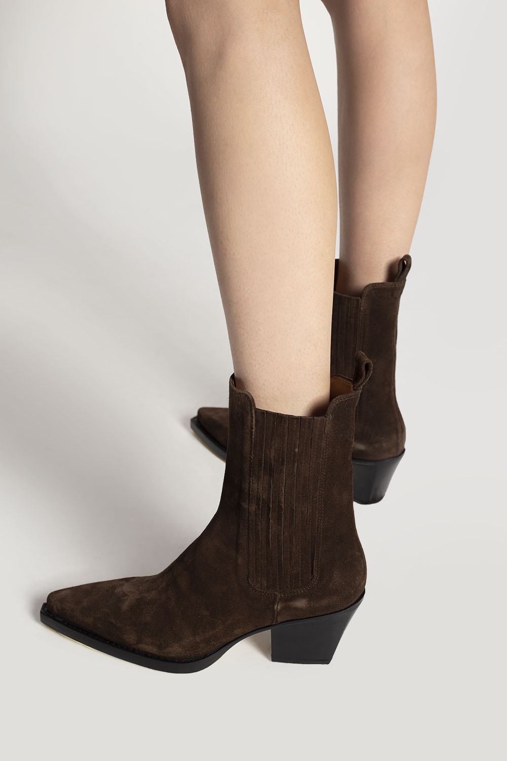 Paris Texas ‘Dallas’ suede ankle boots