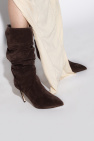 Paris Texas ‘Slouchy’ suede heeled boots