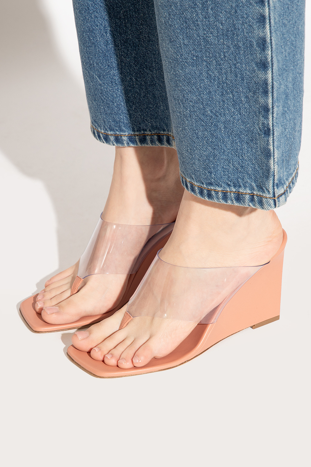 Paris Texas ‘Lola’ wedge mules