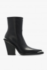 Sofia 65mm leather ankle boots Nero