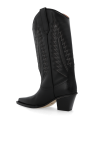 Paris Texas BLACK ‘Rosario’ leather cowboy boots