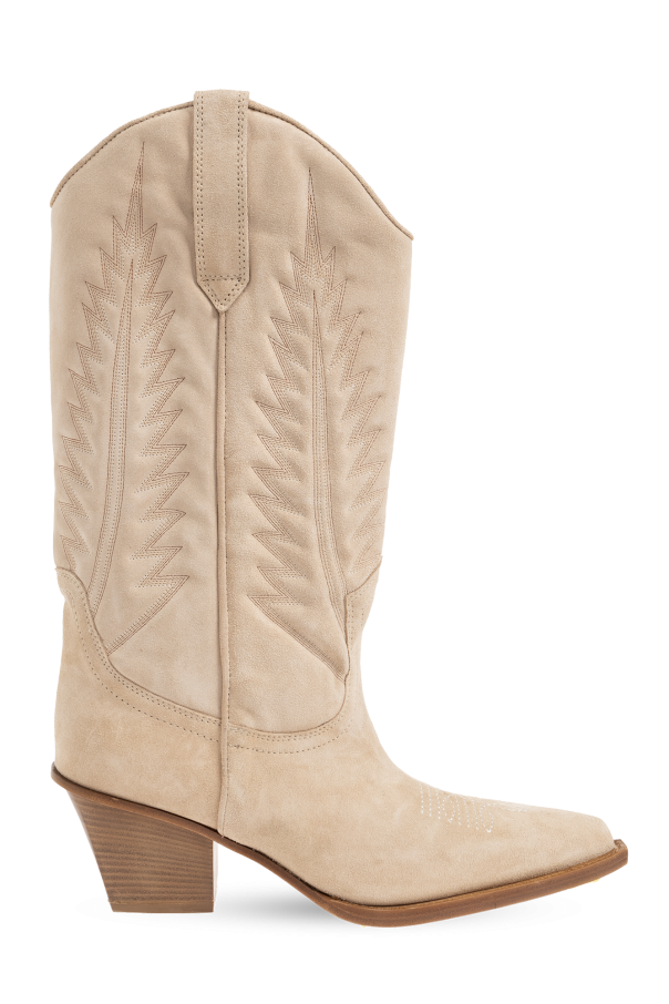 ‘Rosario' heeled cowboy grigio Boots od Paris Texas