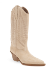 Paris Texas beige ‘Rosario' heeled cowboy boots