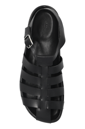 A.P.C. Sandalias de cuero