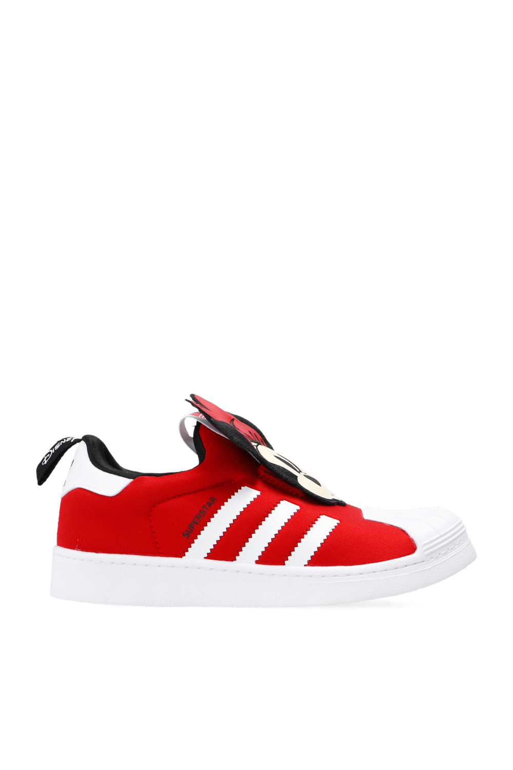 Red-and-white Palace x Adidas sneakers