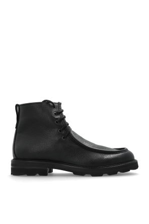 Leather ankle boots