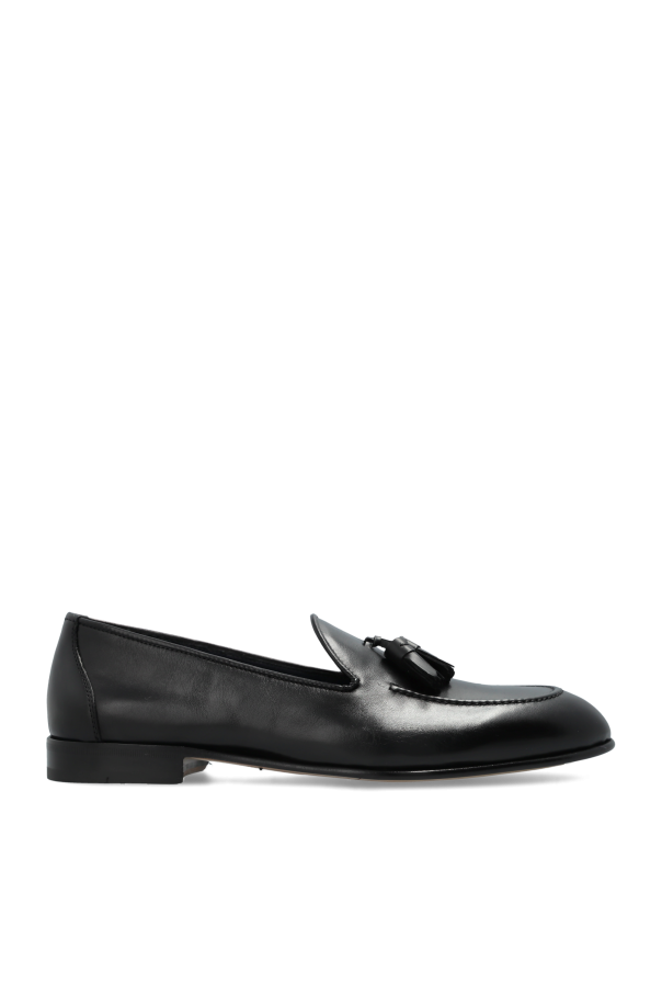 Brioni Skórzane buty typu `loafers`