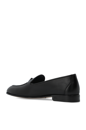 Brioni Skórzane buty typu `loafers`