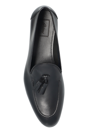 Brioni Skórzane buty typu `loafers`