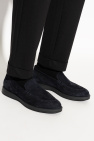 Brioni NAVY BLUE Leather shoes