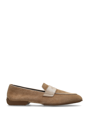 Suede Penny loafers