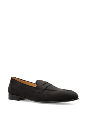 Brioni Mocasini din piele cu design elegant