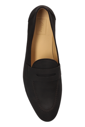Brioni Mocasini din piele cu design elegant