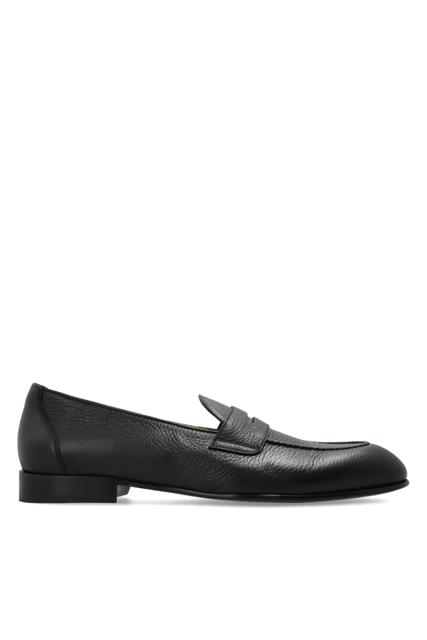 Leather 'Loafers' shoes od Brioni