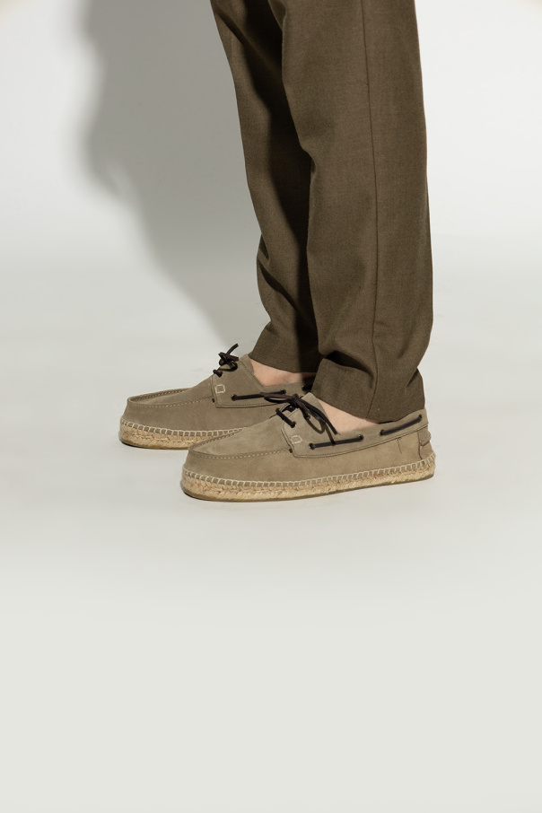 Manebí Suede shoes with logo