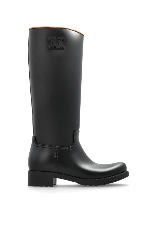 Boots with logo, zdjęcie 1 Boots with logo od Max Mara