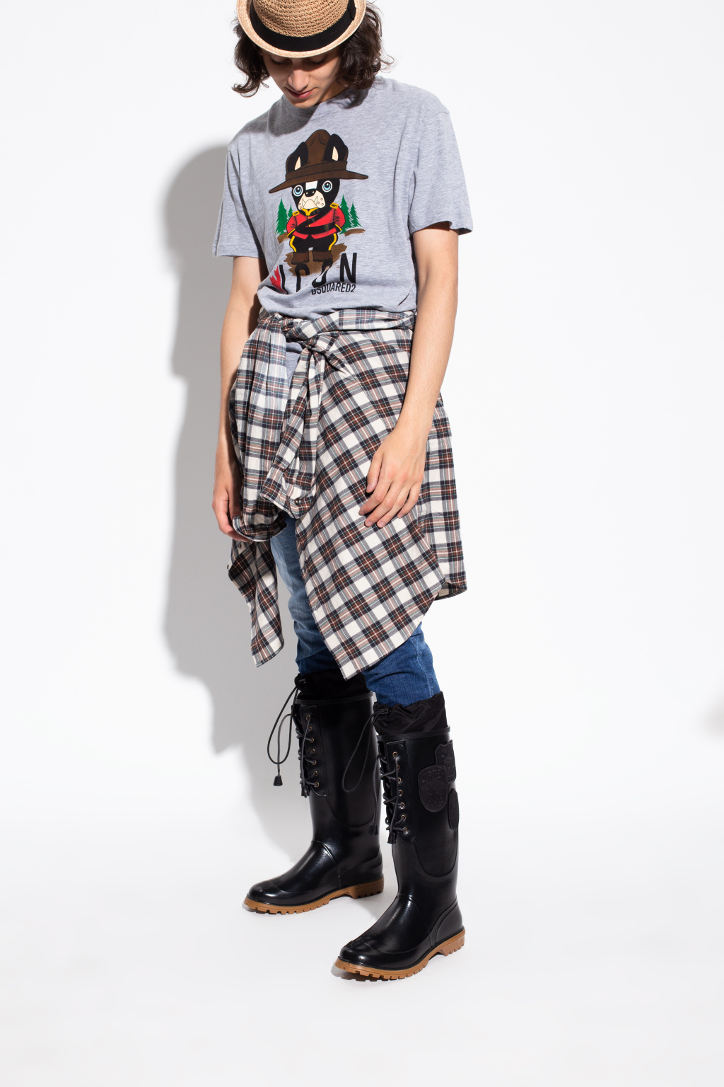 Dsquared2 ‘Dook’ rain boots