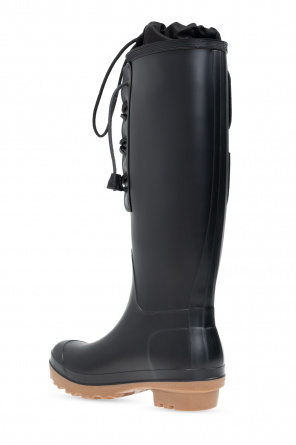 Dsquared2 ‘Dook’ rain boots with patches