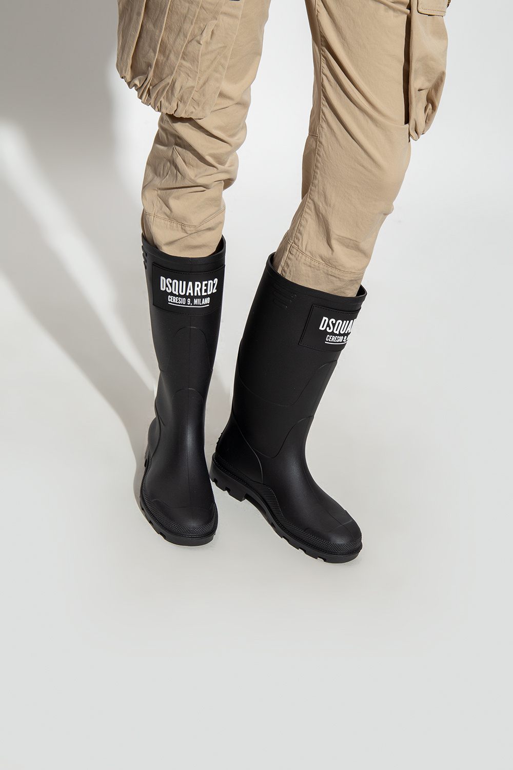 Dsquared2 Rain boots with logo