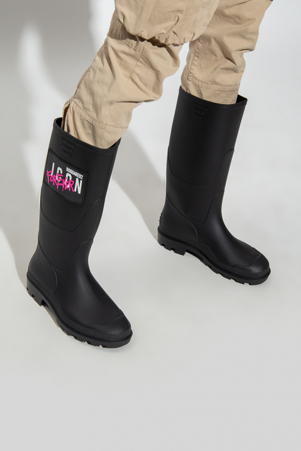 Dsquared2 Rain boots with logo