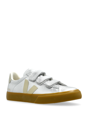Veja Recife Logo Leather sports shoes