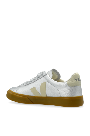 Veja Recife Logo Leather sports shoes