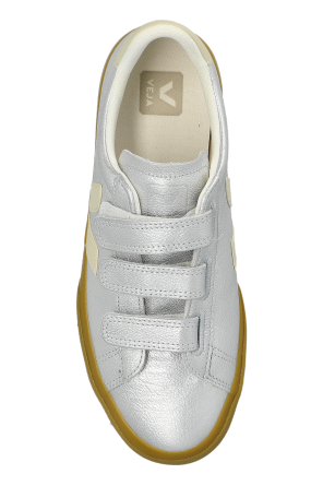 Veja Recife Logo Leather sports shoes