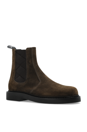 Jimmy Choo Wildleder-Stiefeletten „Reggie“